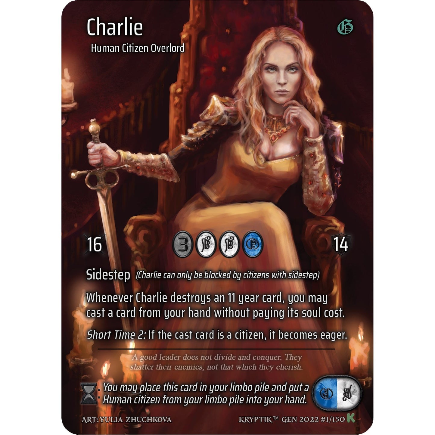 Image for Charlie (Full Art) (1) (KPT) - Kryptik TCG