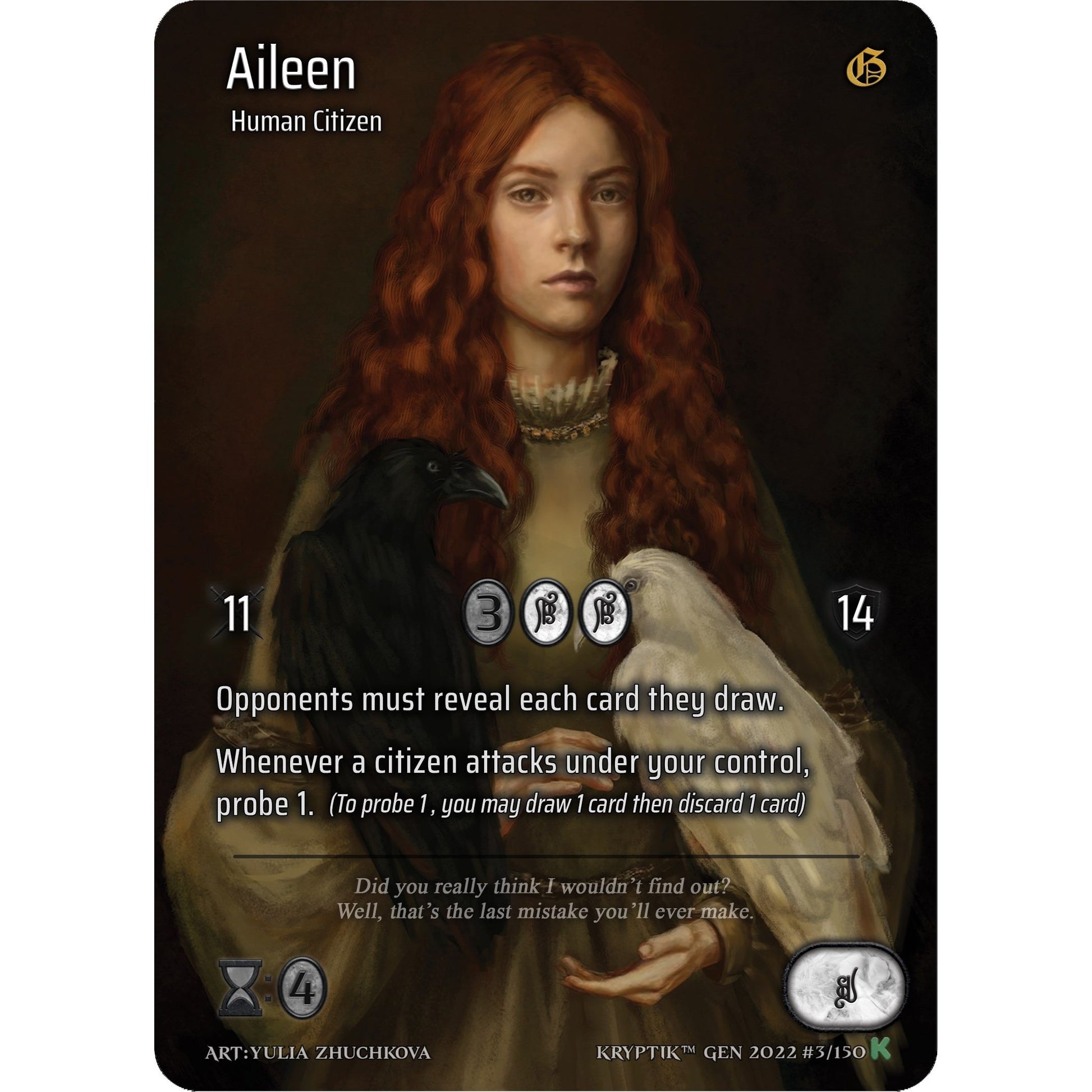 Image for Aileen (Full Art) (3) (KPT) - Kryptik TCG