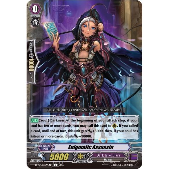 Image for Enigmatic Assassin (D-PV01/199EN) (D-PV01) - Cardfight Vanguard