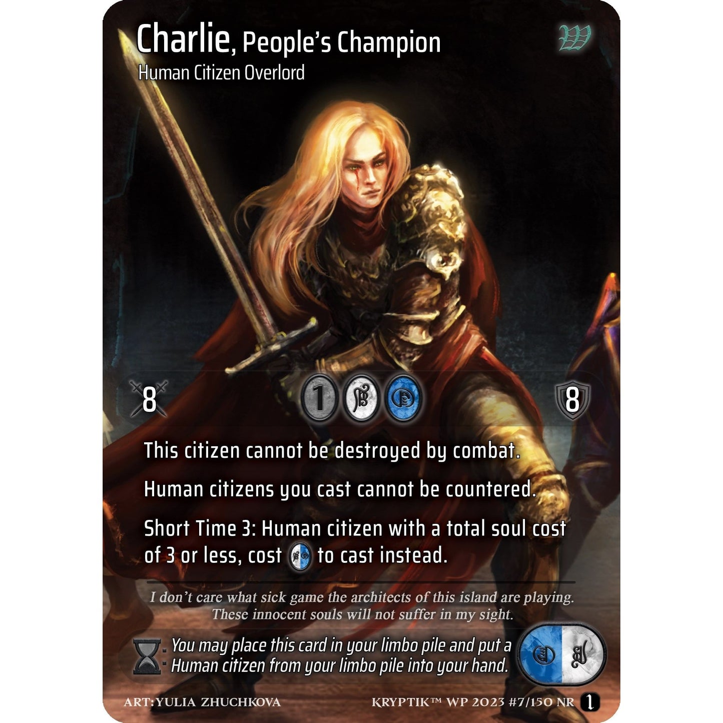Image for Charlie, People's Champion (Cosmo Foil) (7) - Kryptik TCG