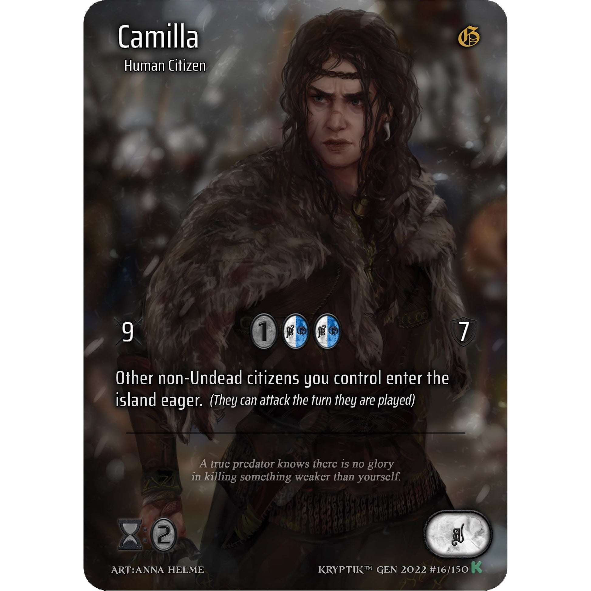 Image for Camilla (Full Art) (16) (KPT) - Kryptik TCG