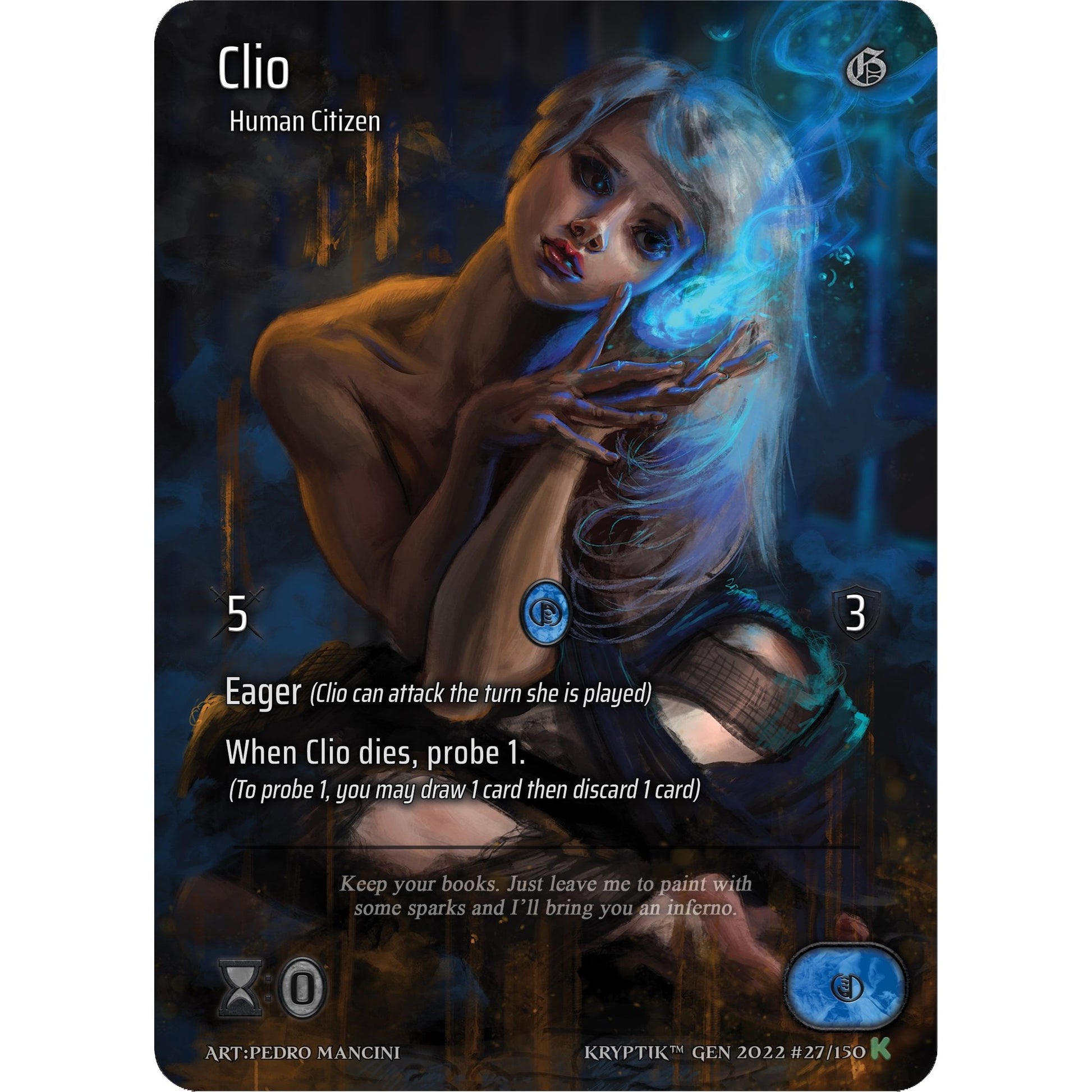 Image for Clio (Full Art) (27) (KPT) - Kryptik TCG