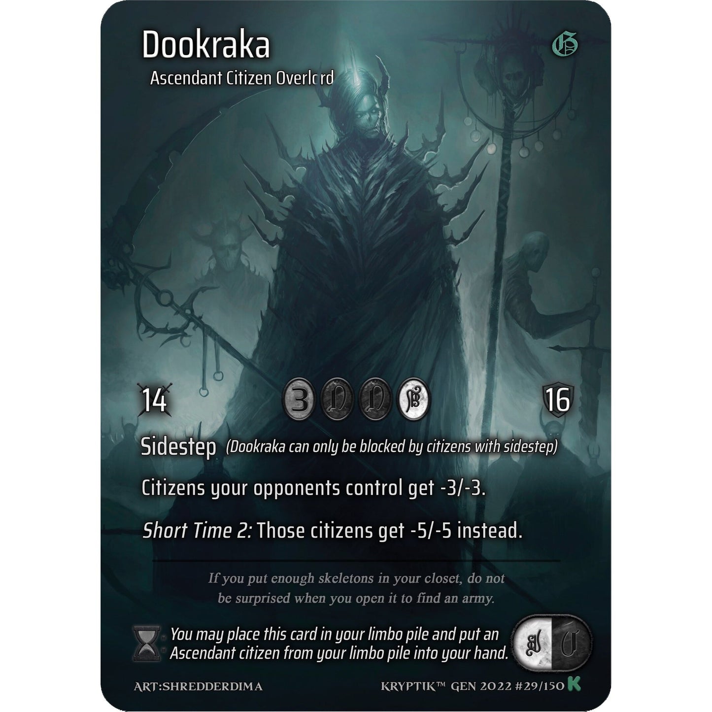 Image for Dookraka (Full Art) (29) (KPT) - Kryptik TCG