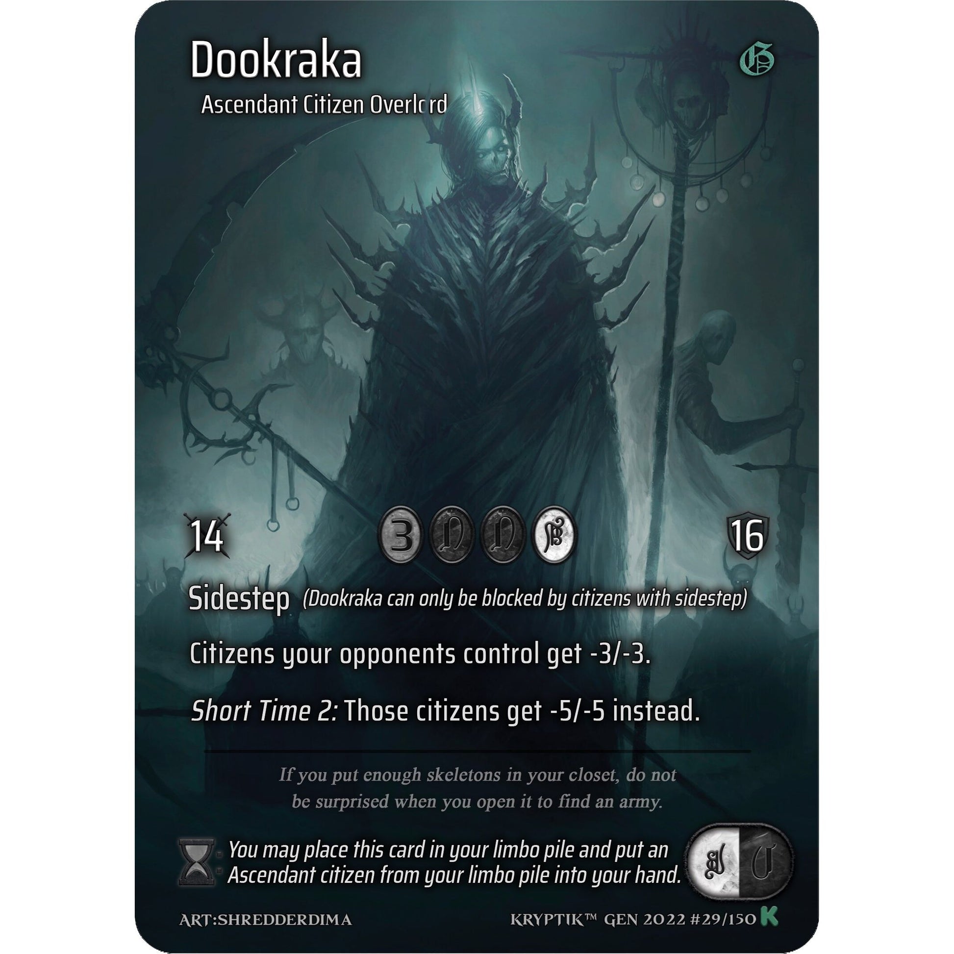 Image for Dookraka (Full Art) (29) (KPT) - Kryptik TCG