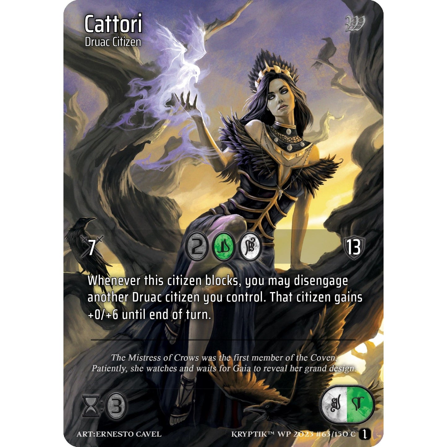 Image for Cattori (Cosmo Foil) (63) - Kryptik TCG