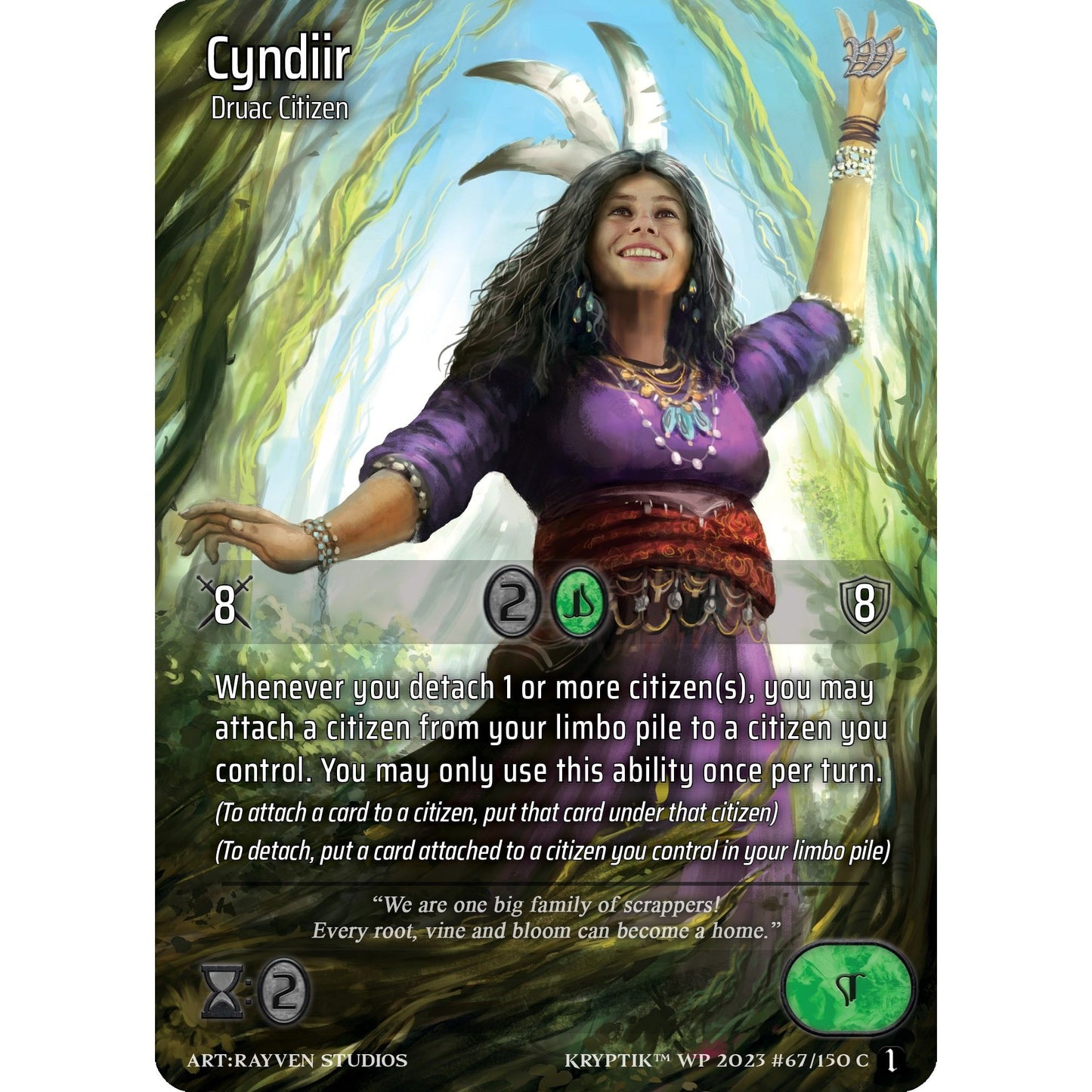 Image for Cyndiir (Cosmo Foil) (67) - Kryptik TCG