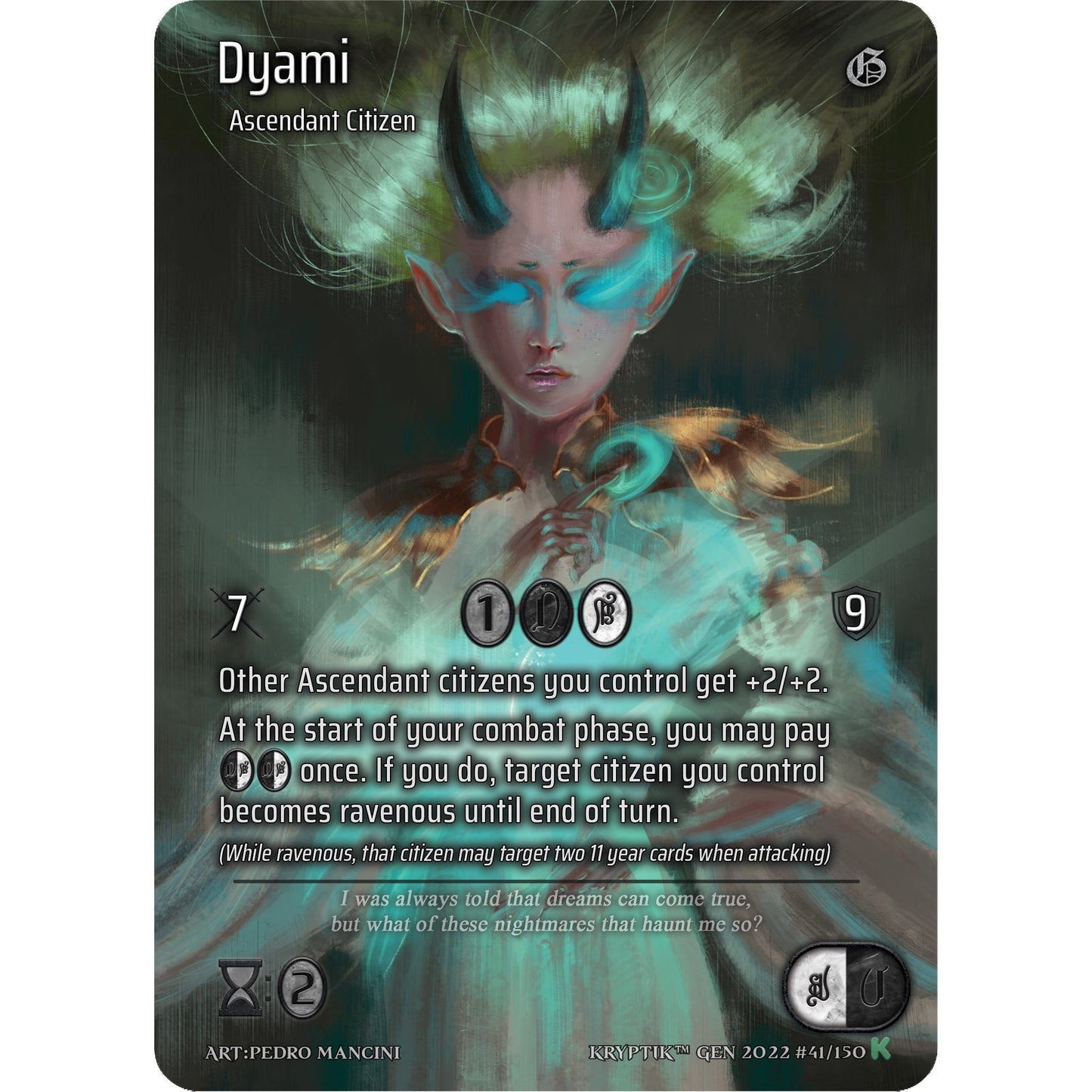 Image for Dyami (Full Art) (41) (KPT) - Kryptik TCG