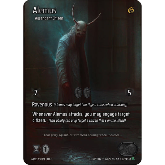 Image for Alemus (Full Art) (47) (KPT) - Kryptik TCG