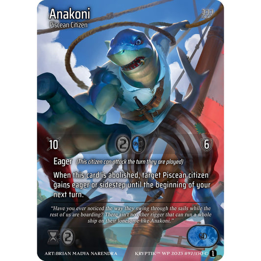 Image for Anakoni (Cosmo Foil) (97) - Kryptik TCG
