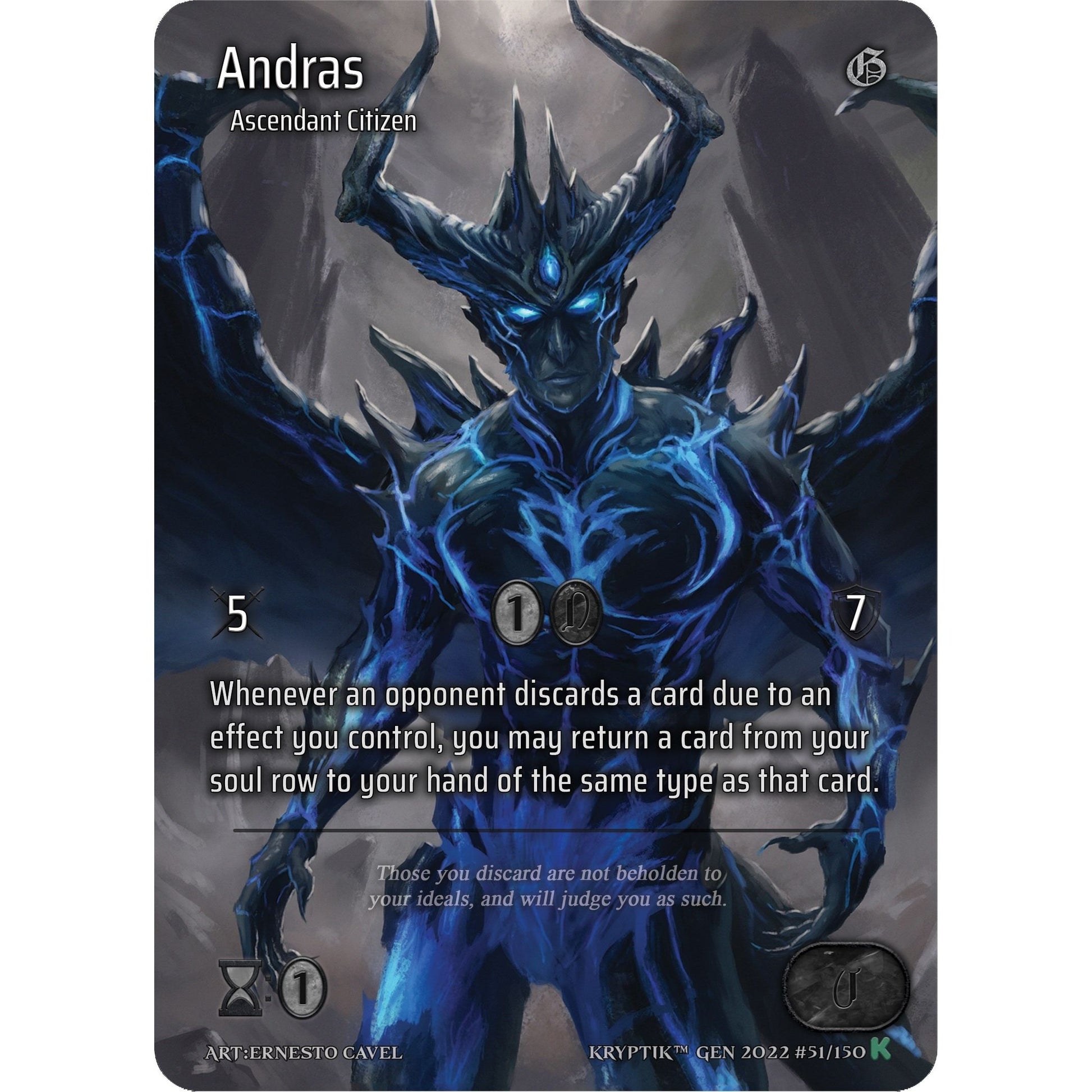 Image for Andras (Full Art) (51) (KPT) - Kryptik TCG