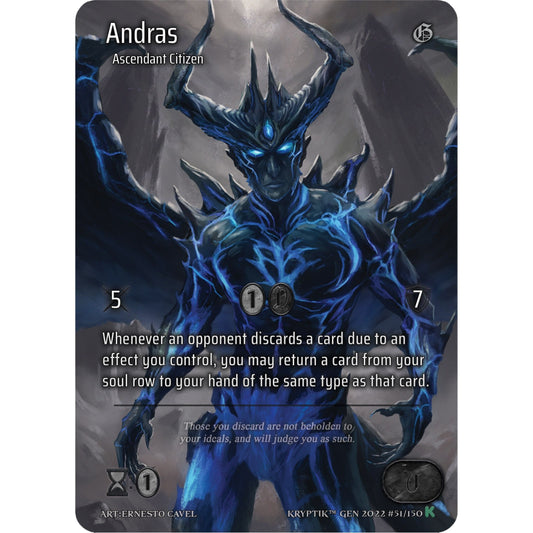 Image for Andras (Full Art) (51) (KPT) - Kryptik TCG