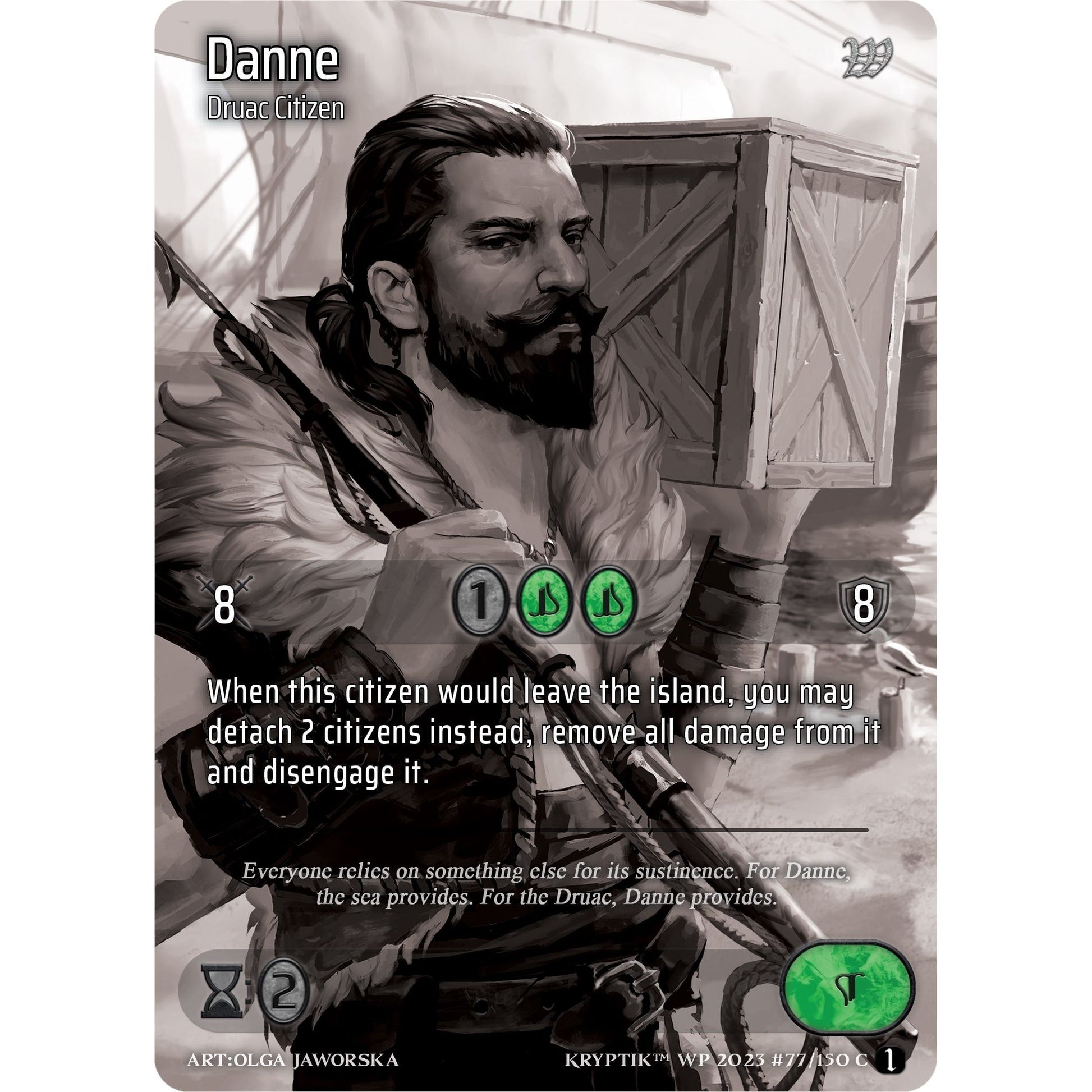 Image for Danne (Cosmo Foil) (77) (KPTGC) - Kryptik TCG
