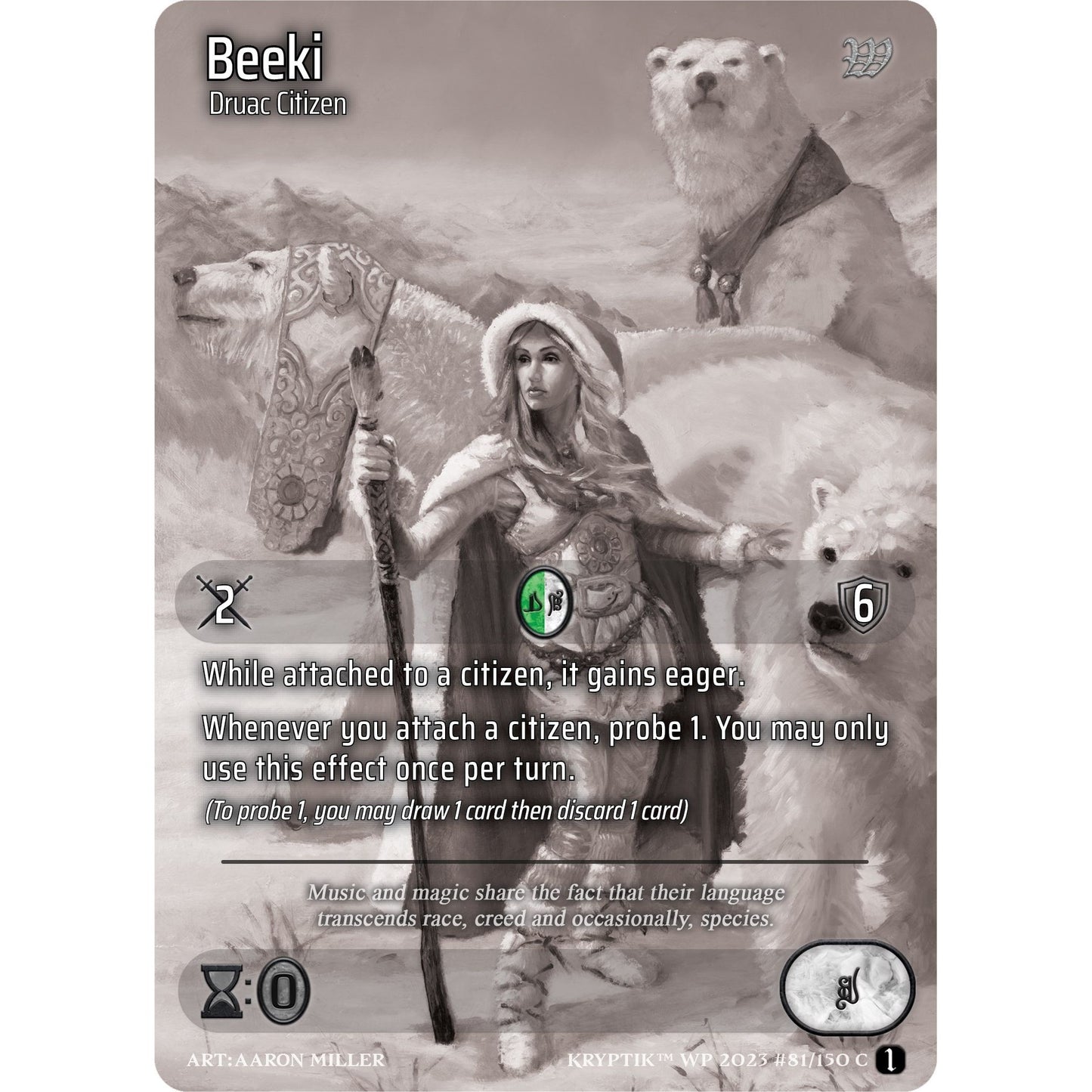 Image for Beeki (Cosmo Foil) (81) (KPTGC) - Kryptik TCG