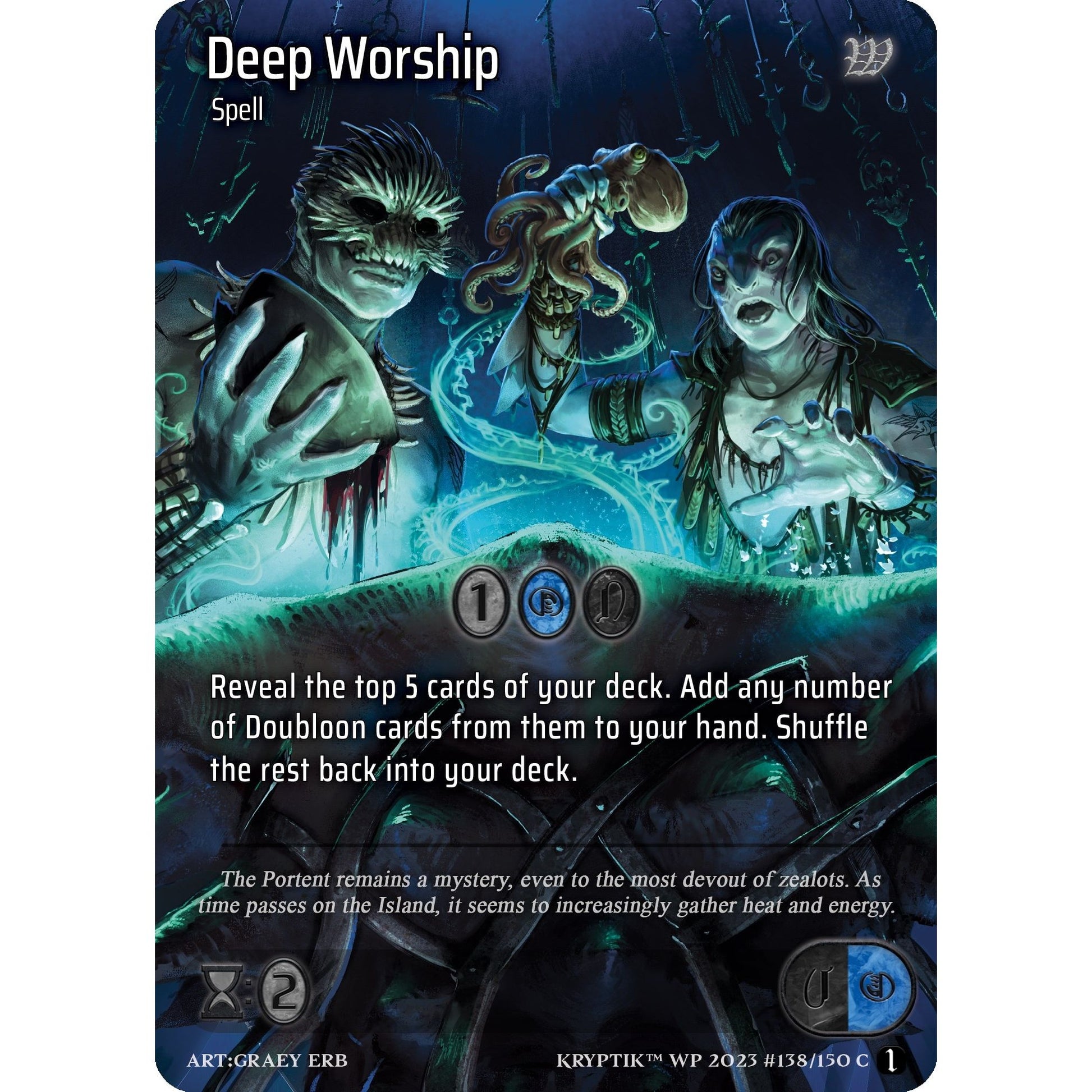 Image for Deep Worship (Cosmo Foil) (138) - Kryptik TCG