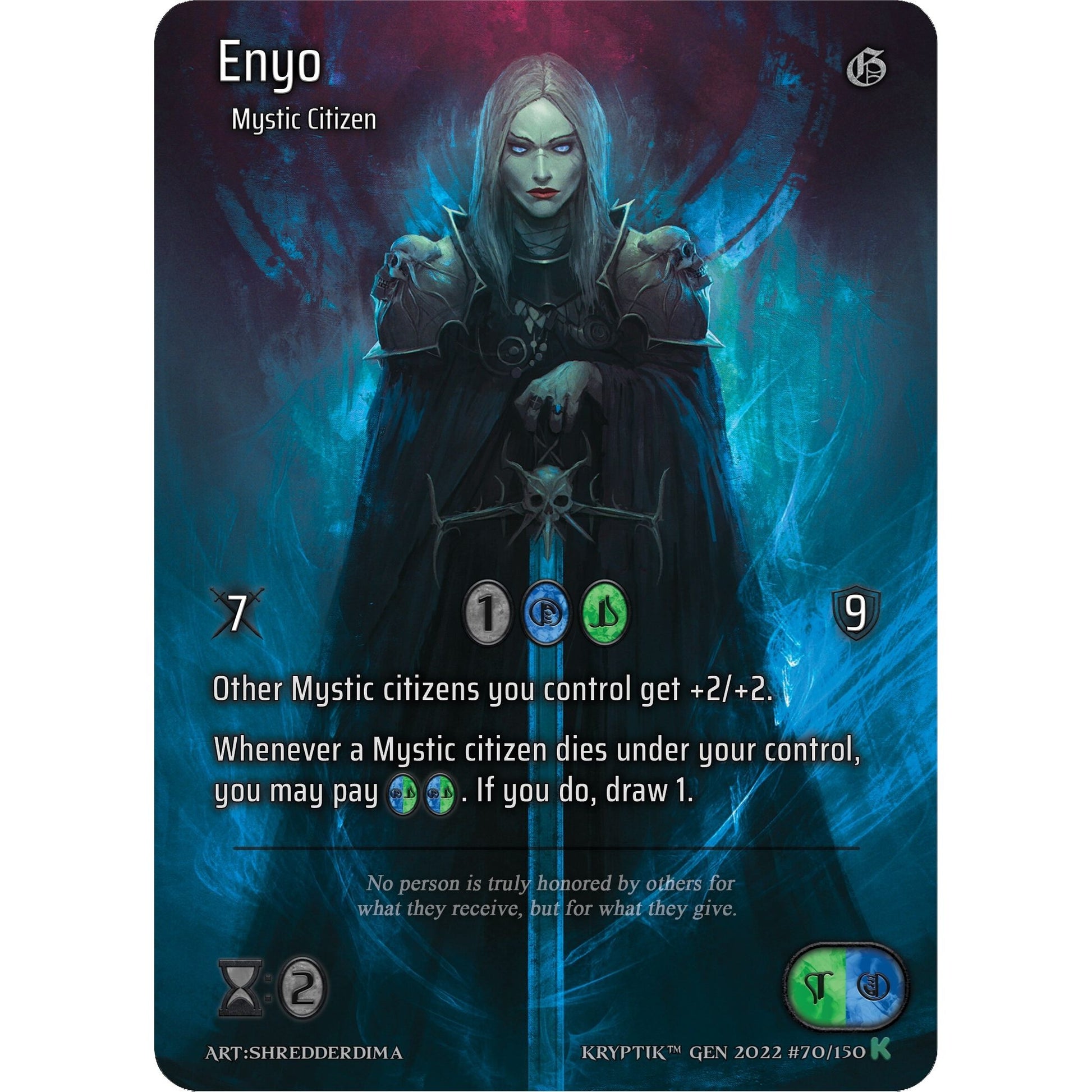 Image for Enyo (Full Art) (70) (KPT) - Kryptik TCG