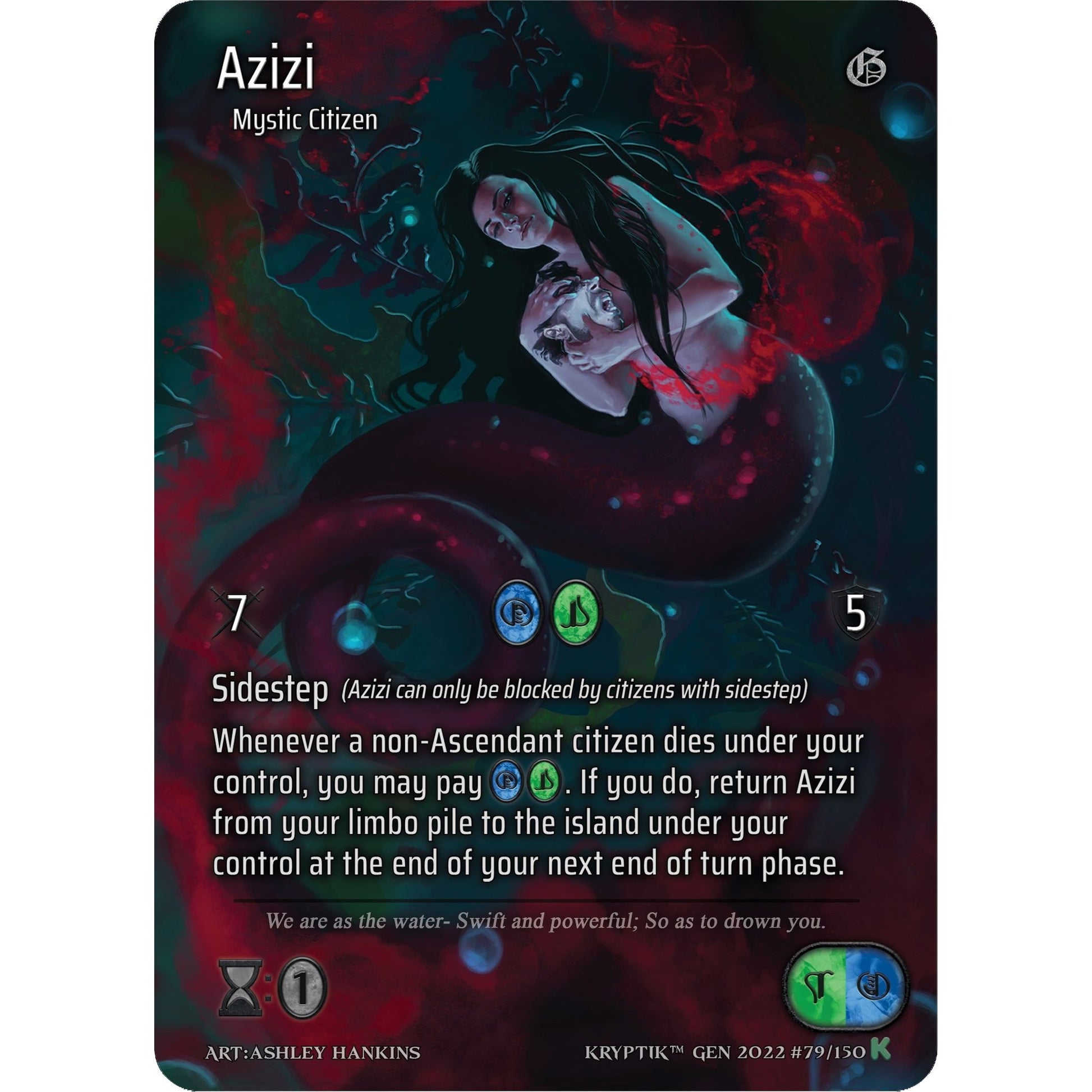 Image for Azizi (Full Art) (79) (KPT) - Kryptik TCG