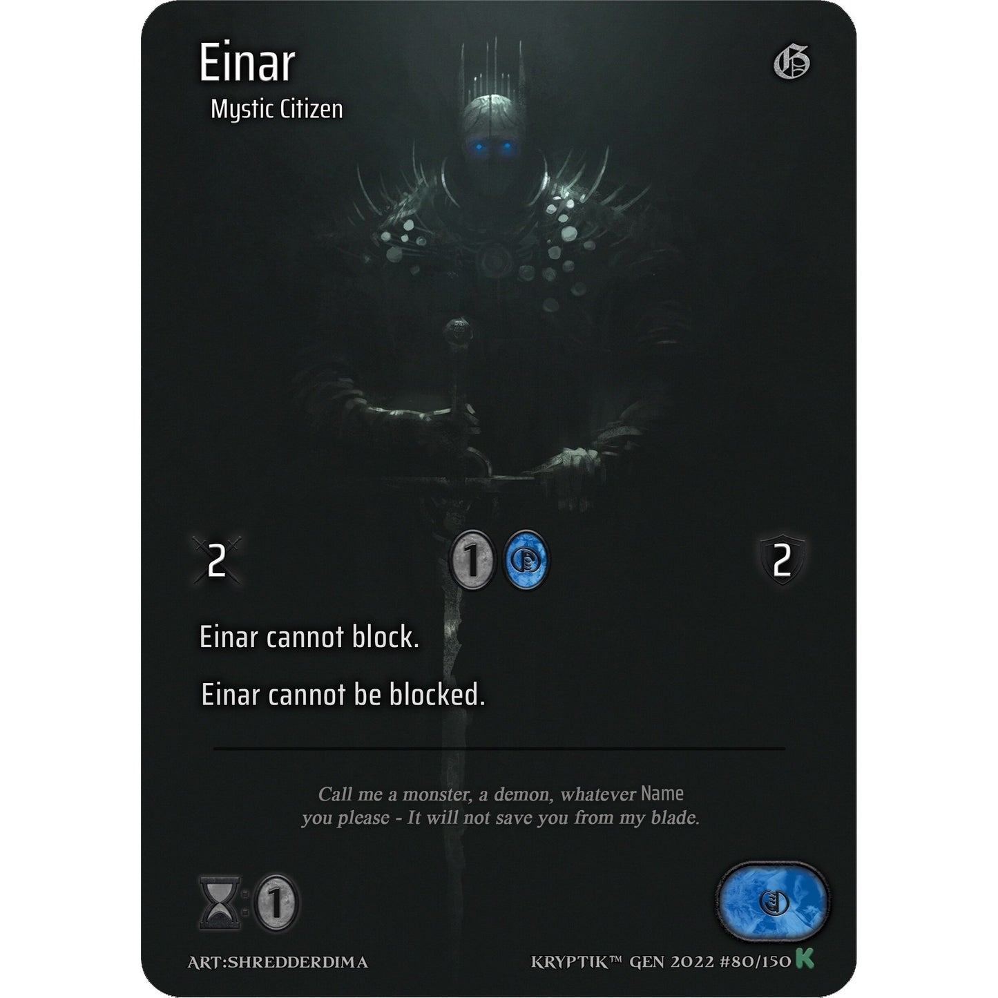 Image for Einar (Full Art) (80) (KPT) - Kryptik TCG