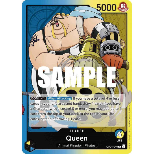 Image for Queen (040) (OP04-040) (OP04) - One Piece Card Game