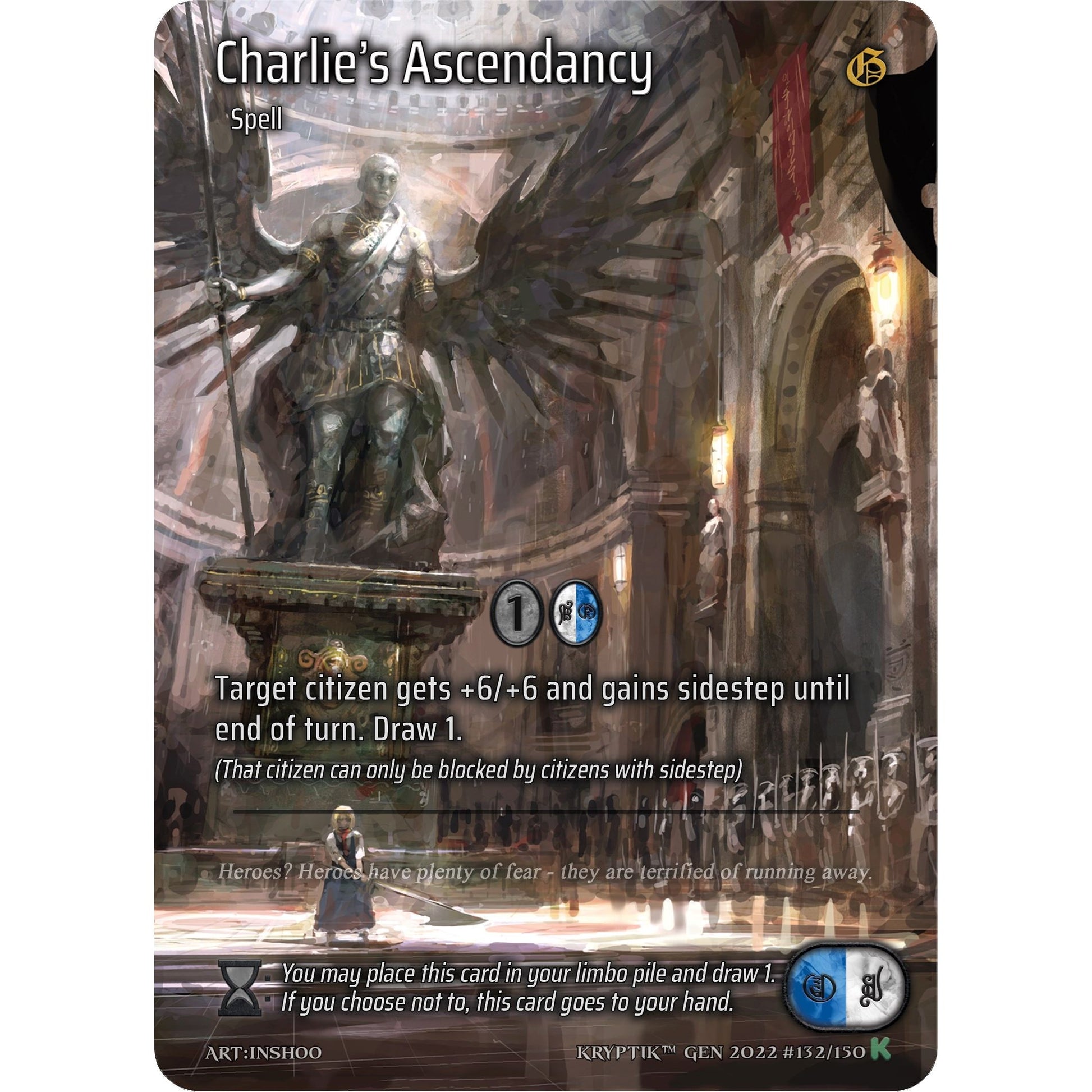 Image for Charlie's Ascendancy (Full Art) (132) (KPT) - Kryptik TCG