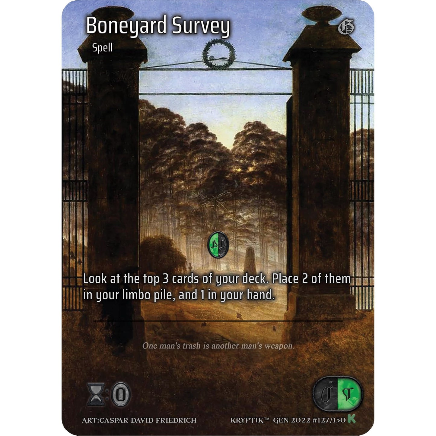 Image for Boneyard Survey (Full Art) (127) (KPT) - Kryptik TCG