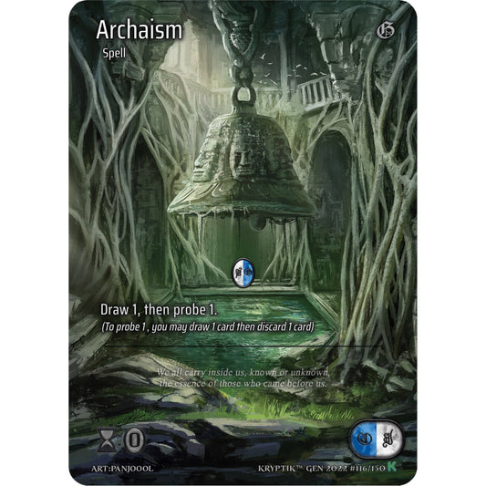 Image for Archaism (Full Art) (116) (KPT) - Kryptik TCG