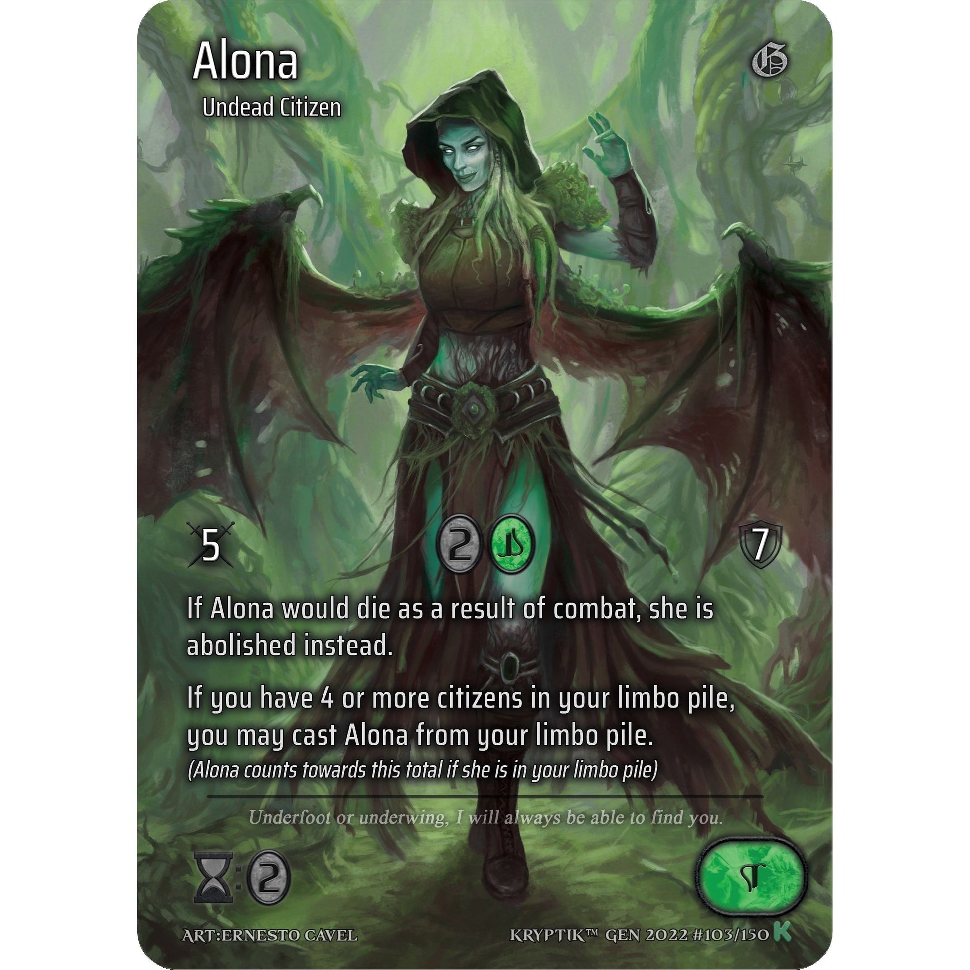 Image for Alona (Full Art) (103) (KPT) - Kryptik TCG