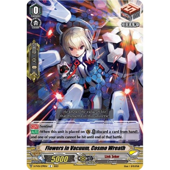 Image for Flowers in Vacuum, Cosmo Wreath (D-PV01/279EN) (D-PV01) - Cardfight Vanguard