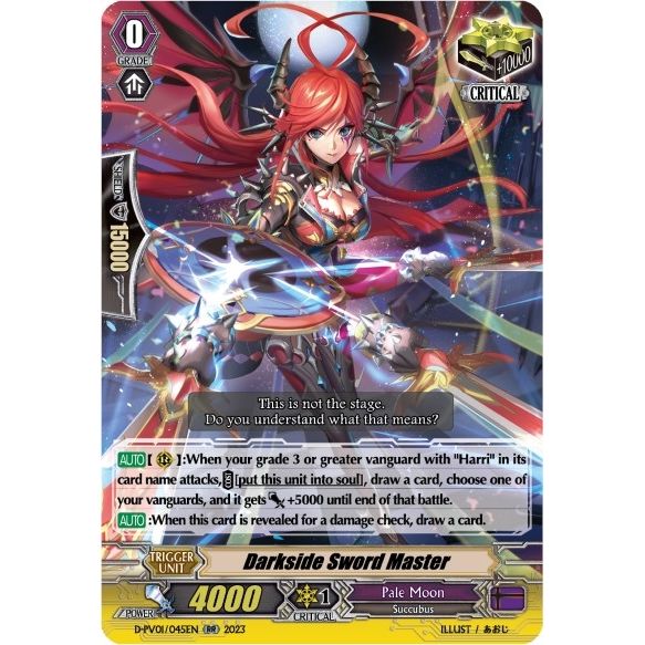 Image for Darkside Sword Master (D-PV01/045EN) (D-PV01) - Cardfight Vanguard