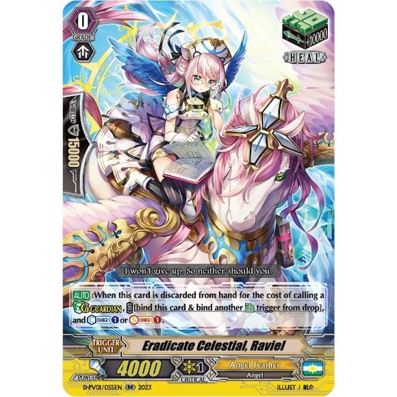Image for Eradicate Celestial, Raviel (D-PV01/055EN) (D-PV01) - Cardfight Vanguard