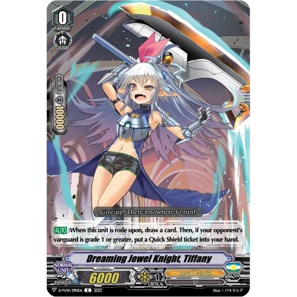 Image for Dreaming Jewel Knight, Tiffany (D-PV01/290EN) (D-PV01) - Cardfight Vanguard