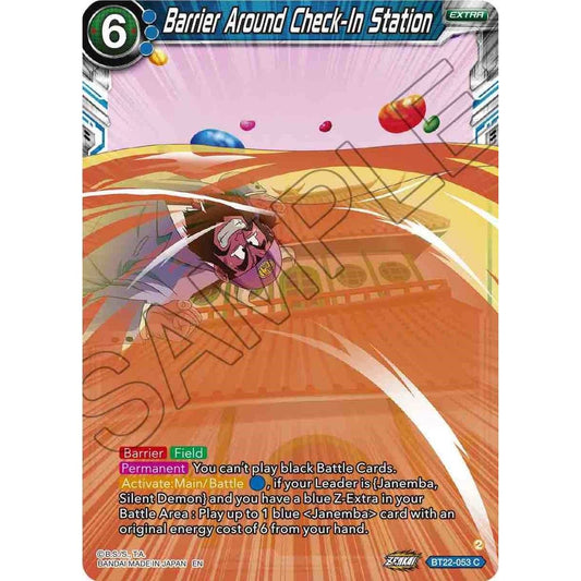 Image for Barrier Around Check-In Station (BT22-053) (BT22) - Dragon Ball Super: Masters
