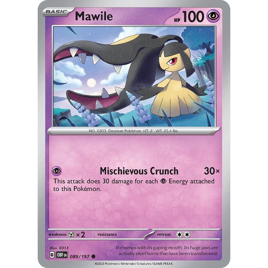 Image for Mawile (089/197) (OBF) - Pokemon