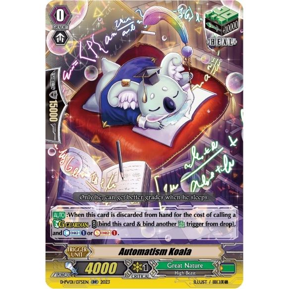 Image for Automatism Koala (D-PV01/075EN) (D-PV01) - Cardfight Vanguard