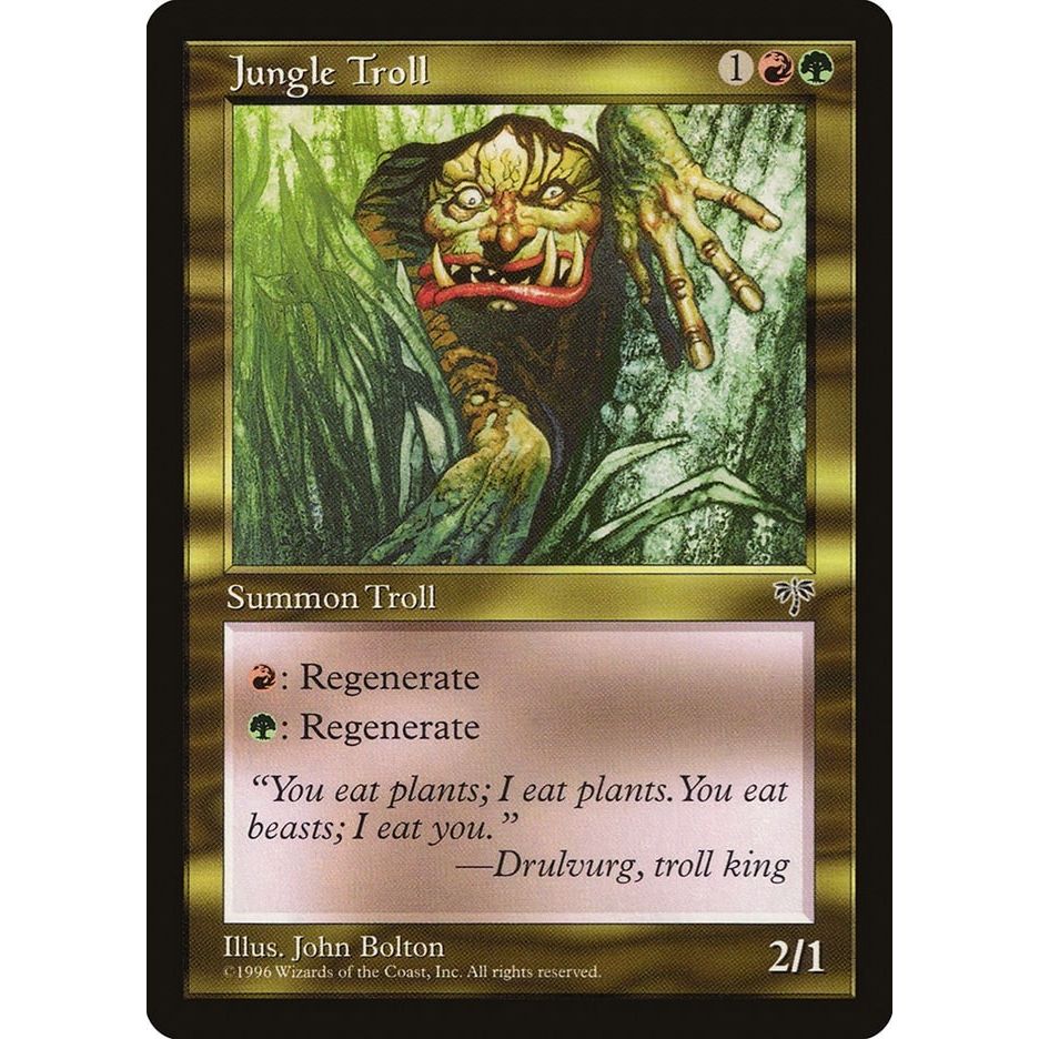 Image for Jungle Troll (MIR) - Magic: The Gathering