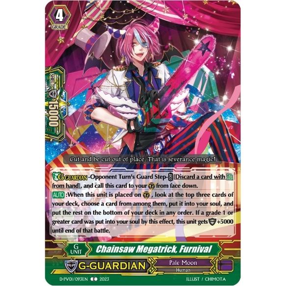 Image for Chainsaw Megatrick, Furnival (D-PV01/093EN) (D-PV01) - Cardfight Vanguard