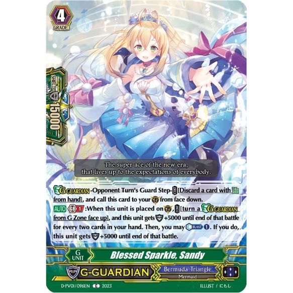 Image for Blessed Sparkle, Sandy (D-PV01/096EN) (D-PV01) - Cardfight Vanguard