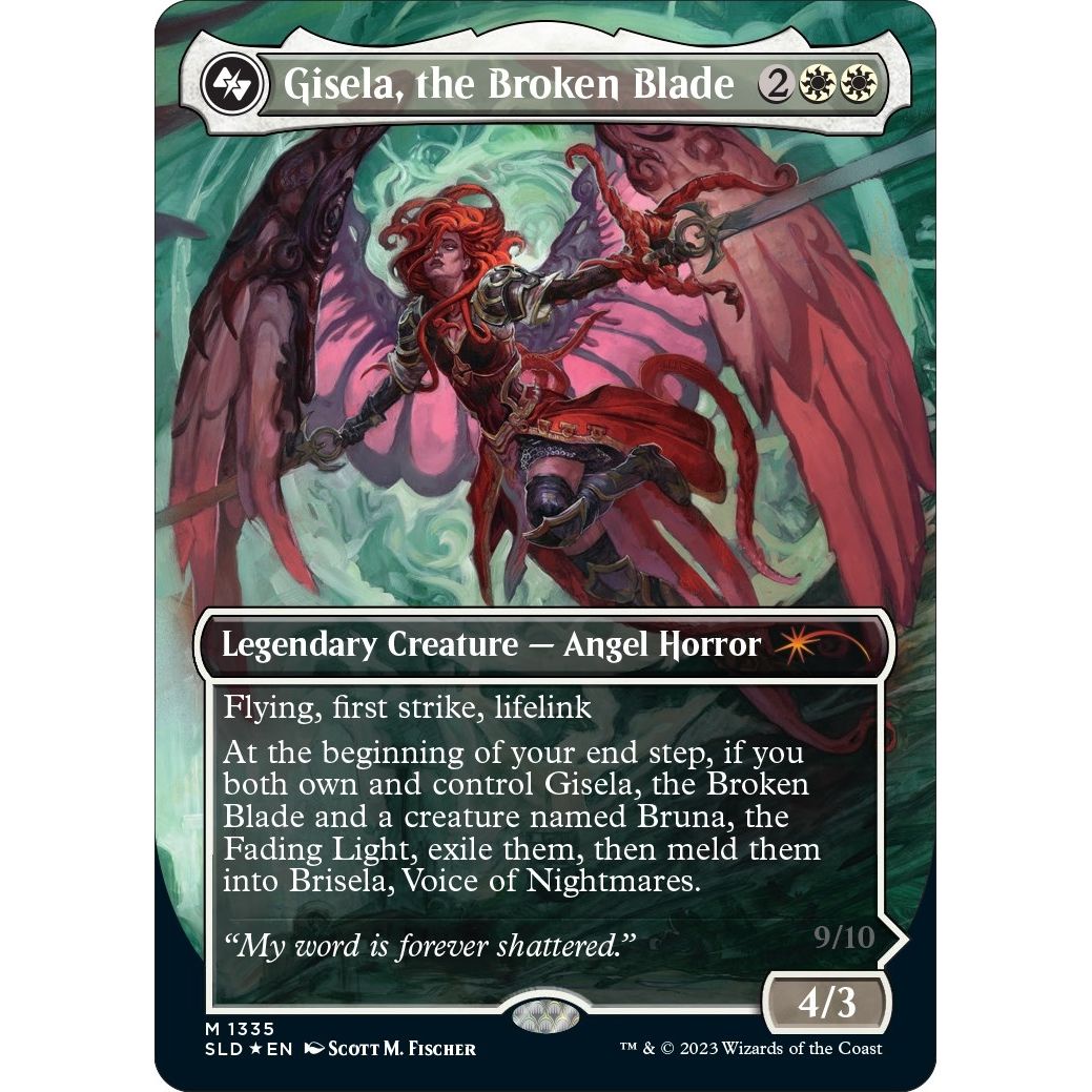 Image for Gisela, the Broken Blade (Display Commander) - Thick Stock (1387) (SLD) - Magic: The Gathering