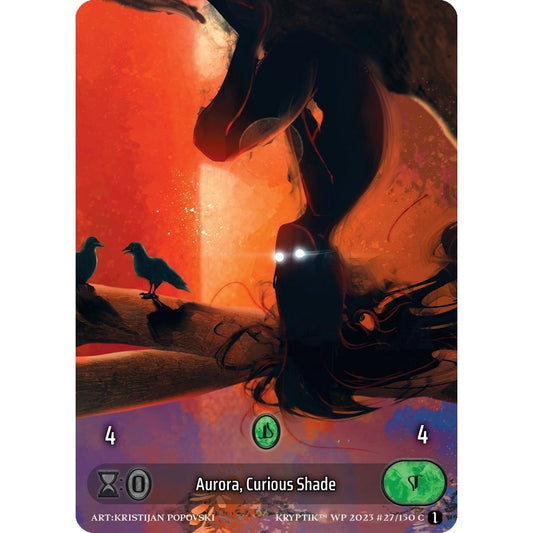 Image for Aurora, Curious Shade (Box Topper) (Glass Foil) (27) - Kryptik TCG