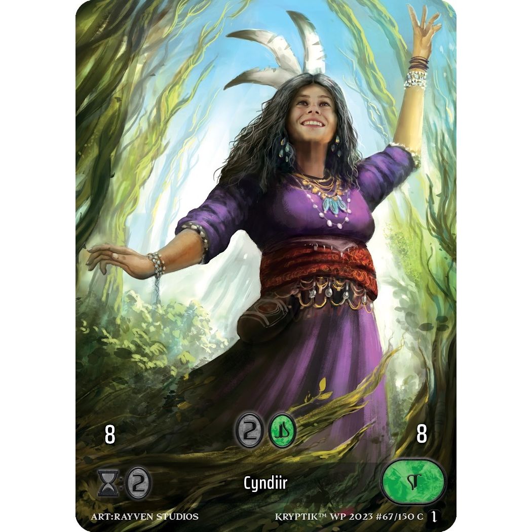 Image for Cyndiir (Box Topper) (Glass Foil) (67) - Kryptik TCG