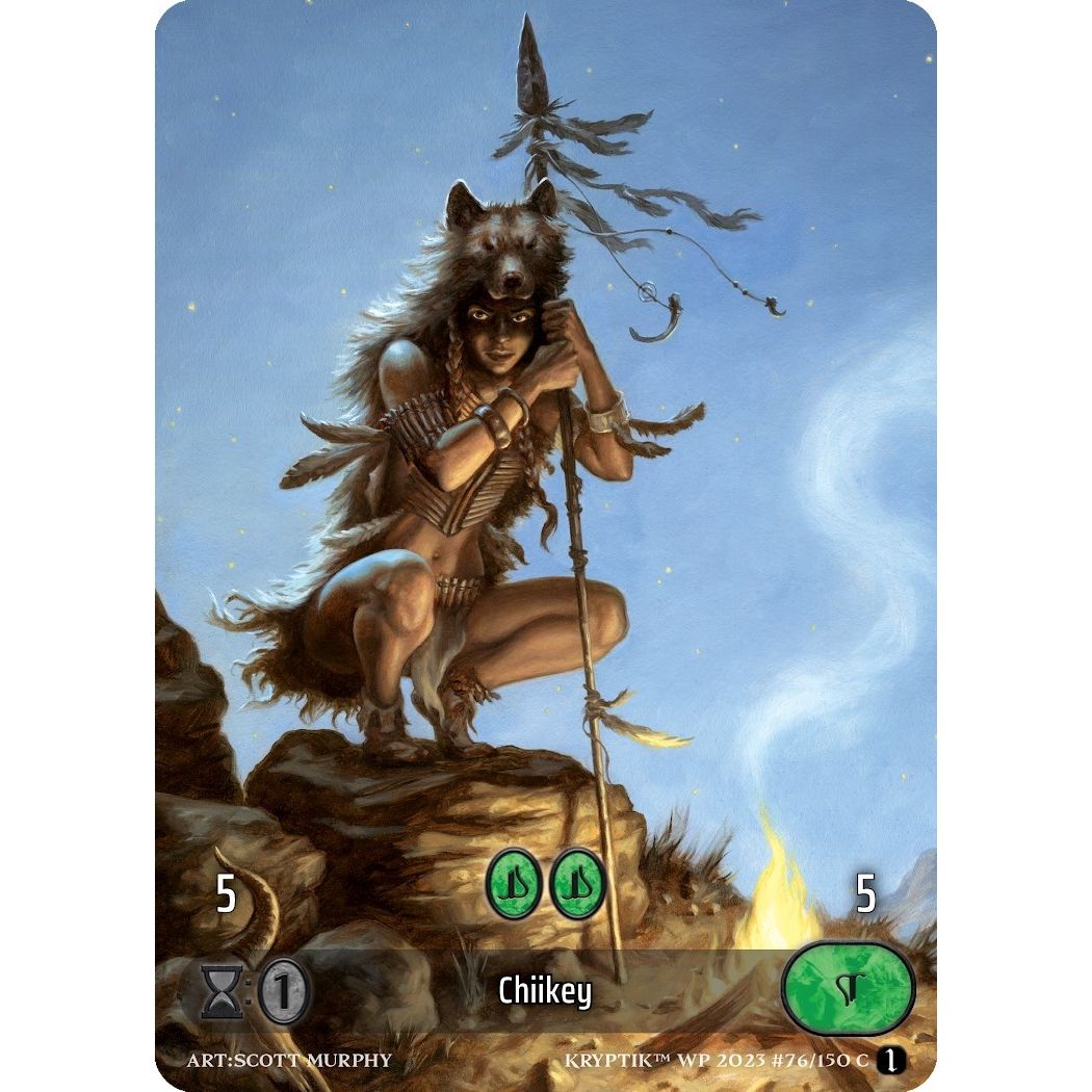 Image for Chiikey (Box Topper) (Glass Foil) (76) - Kryptik TCG