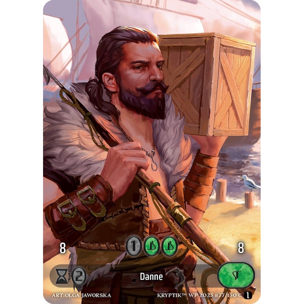 Image for Danne (Box Topper) (Glass Foil) (77) - Kryptik TCG
