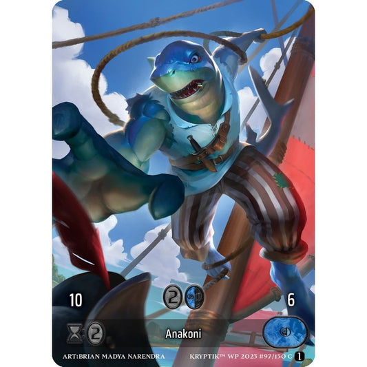 Image for Anakoni (Box Topper) (Glass Foil) (97) - Kryptik TCG