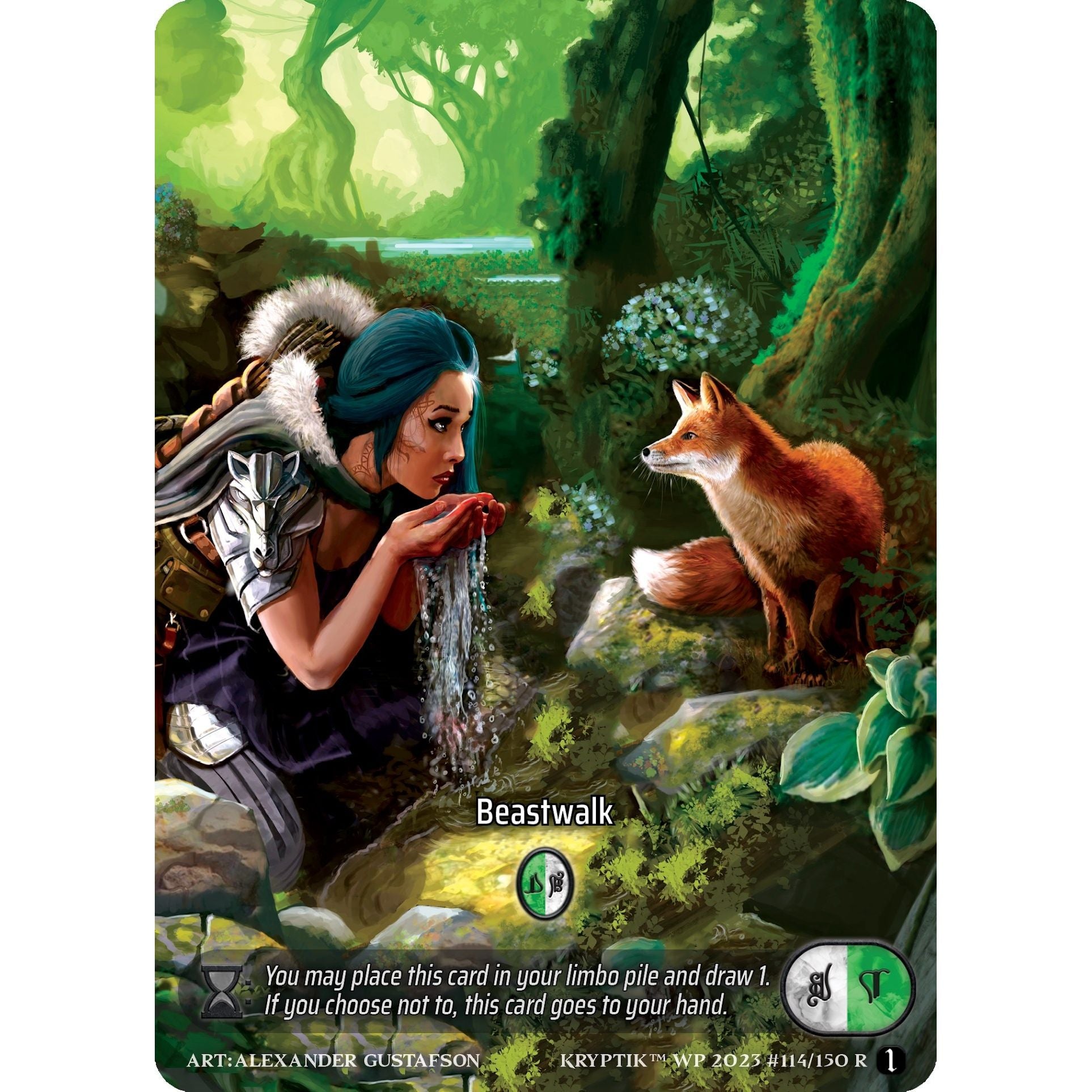 Image for Beastwalk (Box Topper) (Glass Foil) (114) - Kryptik TCG