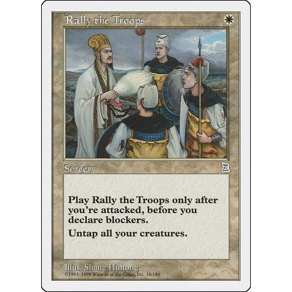 Image for Rally the Troops (16) (PTK) - Magic: The Gathering