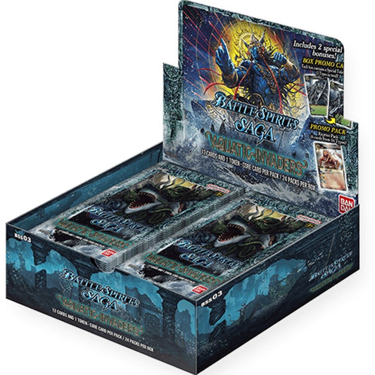 Image for Aquatic Invaders Booster Box - Battle Spirits Saga
