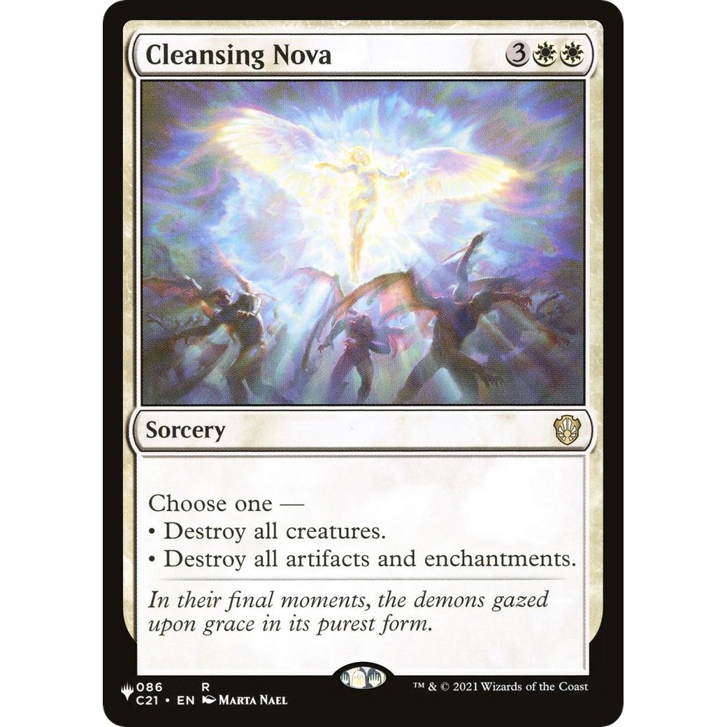 Image for Cleansing Nova (86) (LIST) - Magic: The Gathering