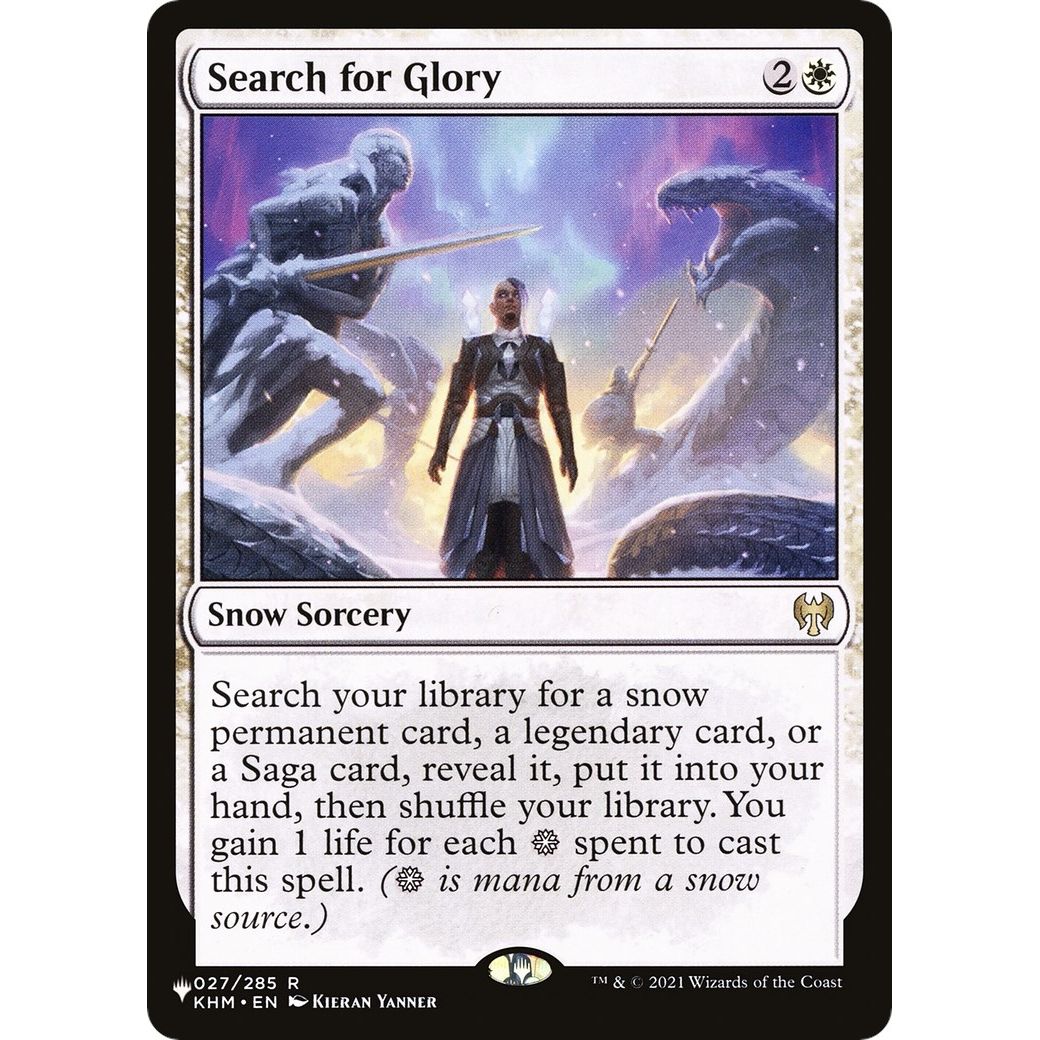 Image for Search for Glory (27) (LIST) - Magic: The Gathering