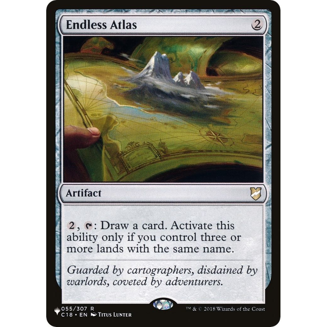 Image for Endless Atlas (55) (LIST) - Magic: The Gathering