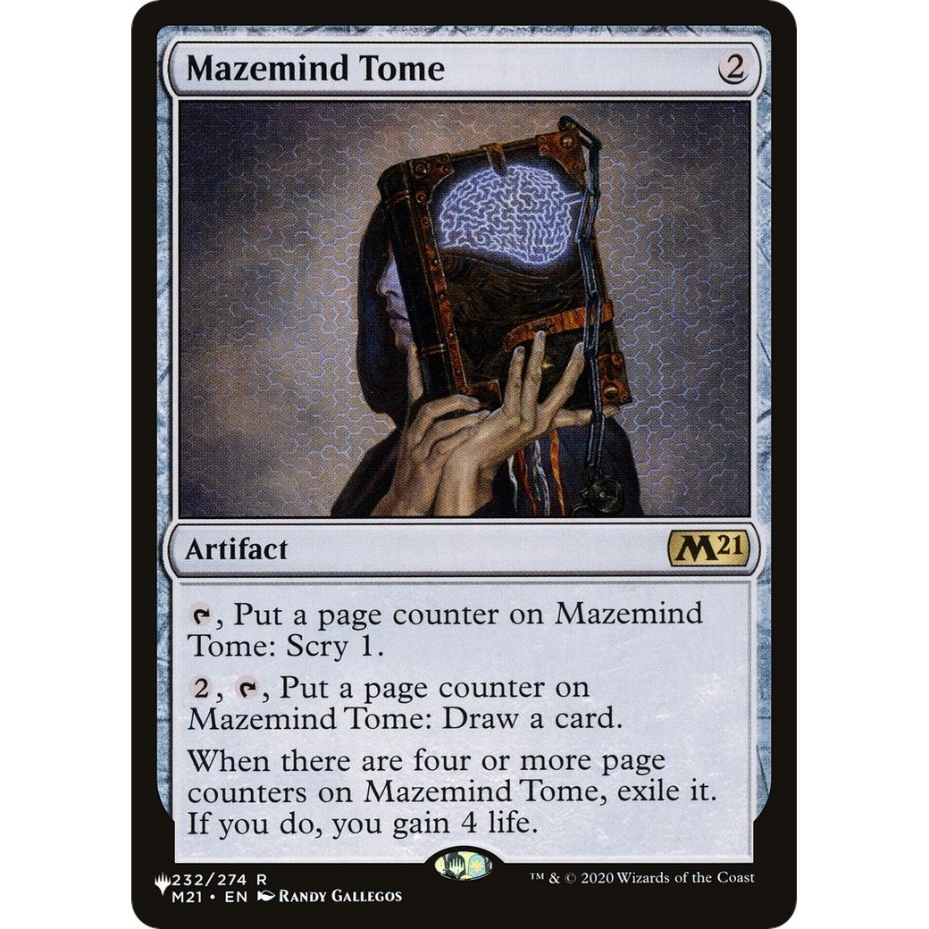 Image for Mazemind Tome (232) (LIST) - Magic: The Gathering