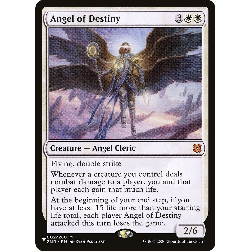 Image for Angel of Destiny (2) (LIST) - Magic: The Gathering